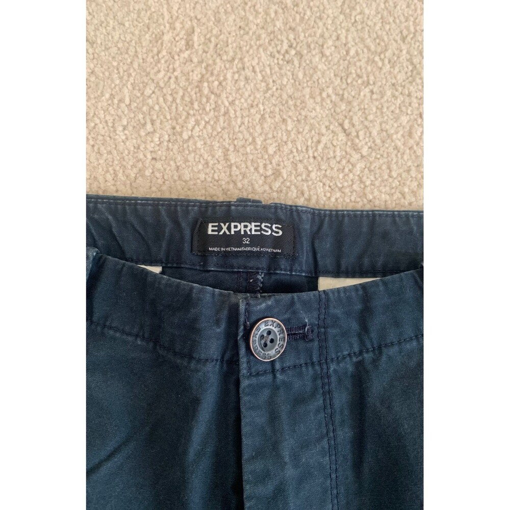 Mens express size 32 shorts - blue - Picture 2 of 3